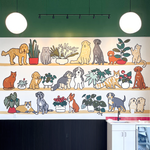Ruby Veterinary Urgent Care Mural