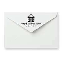 House Return Address Stamp
