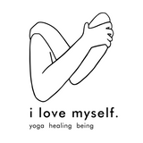 I Love Myself Yoga Logo