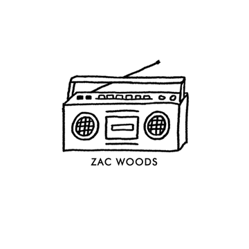 Boombox Personalized Name Stamp